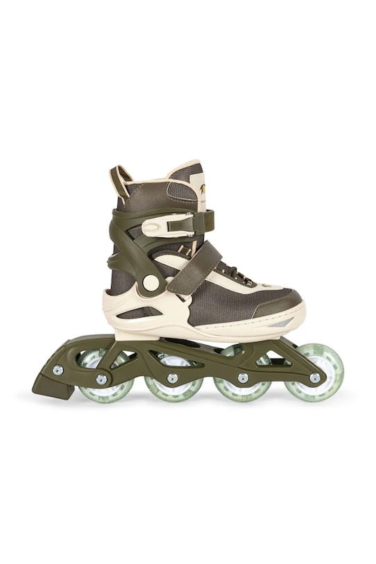Konges Sløjd pattini per bambini LIGHT UP ROLLER SKATES verde KS104417.9BYA