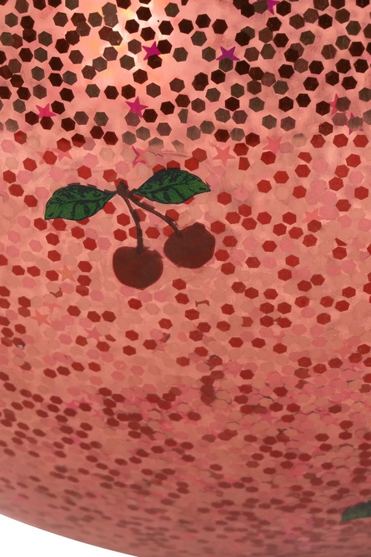 Konges Sløjd piłka do skakania GLITTER JUMP BALL różowy KS104239.9BYA