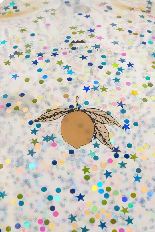 Chłopiec Konges Sløjd piłka do skakania GLITTER JUMP BALL KS104239.9BYA multicolor