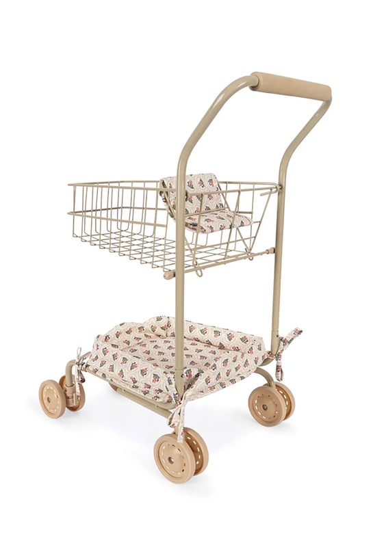 Chłopiec Konges Sløjd wózek na zakupy KIDS SHOPPING CART KS104327.9BYA beżowy