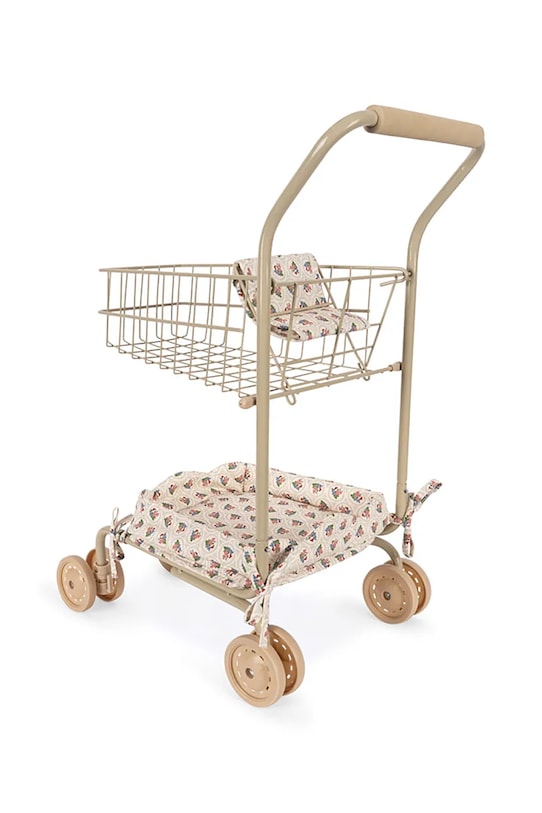 Chłopiec Konges Sløjd wózek na zakupy KIDS SHOPPING CART KS104327.9BYA beżowy