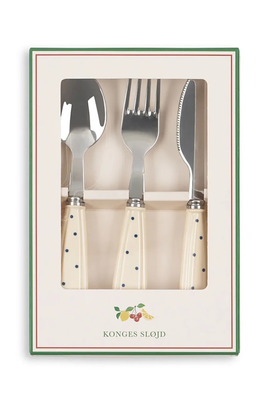 Konges Sløjd zestaw sztućców dla dzieci CUTLERY SET KS104405.9BYA beżowy AW25
