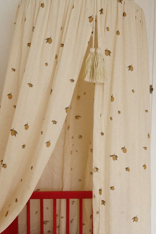 Chłopiec Konges Sløjd baldachim BED CANOPY KS104561.9BYA beżowy