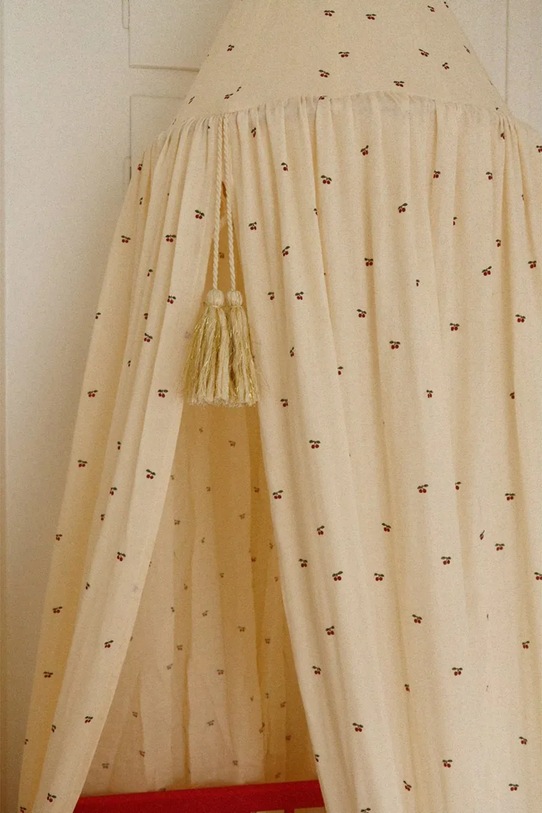Chłopiec Konges Sløjd baldachim BED CANOPY KS104561.9BYA beżowy