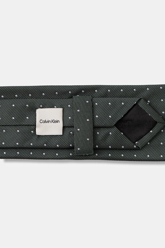Γραβάτα με προσθήκη μεταξιού Calvin Klein CK2111E005 πράσινο AW25