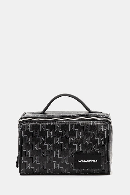Kozmetická taška Karl Lagerfeld K/VOYAGE čierna A3M32101