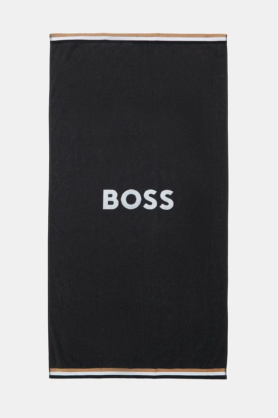 BOSS ręcznik bawełniany Fashion_Towel czarny 50544840