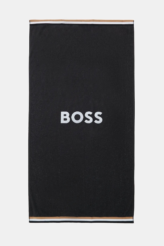 BOSS ręcznik bawełniany Fashion_Towel czarny 50544840