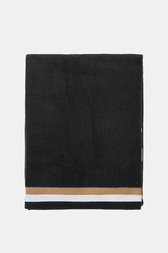BOSS ręcznik bawełniany Fashion_Towel 50544840 czarny AW25