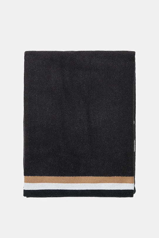 BOSS ręcznik bawełniany Fashion_Towel 50544840 czarny AW25