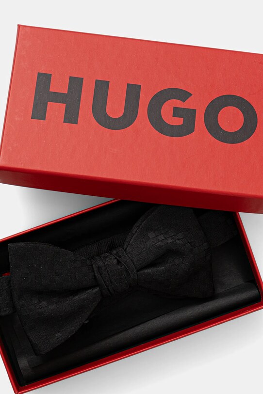 Аксесуари Шовковий метелик HUGO 50545446 чорний