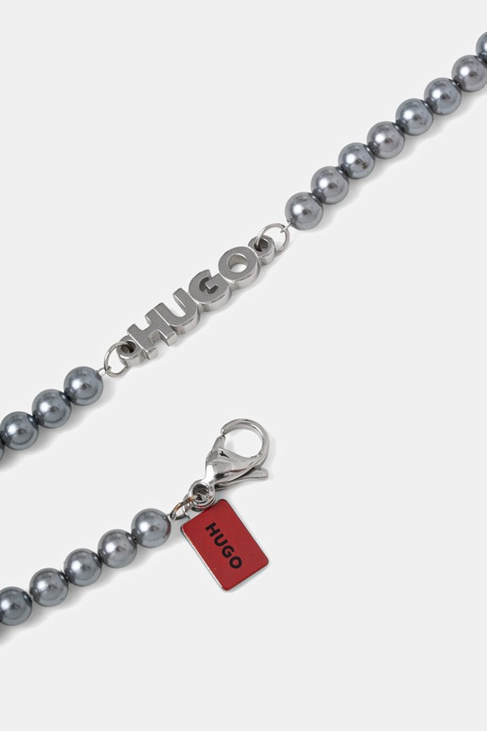 Κολιέ HUGO 50544522 γκρί AW25
