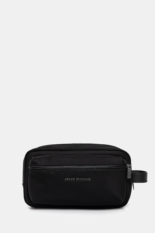Armani Exchange kosmetyczka aplikacja czarny XM001654.AF17304