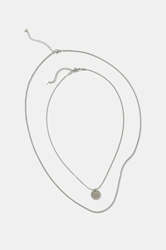 Aldo naszyjnik 2-pack 2-pack srebrny DUOLINK.040