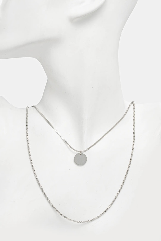 Aldo naszyjnik 2-pack DUOLINK.040 srebrny AW25