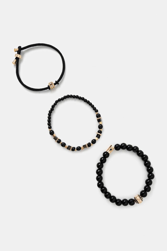 Aldo bransoletki 3-pack 3-pack czarny JUSTIN.970