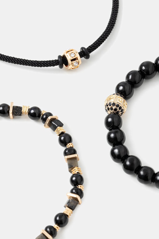 Aldo bransoletki 3-pack JUSTIN.970 czarny AW25