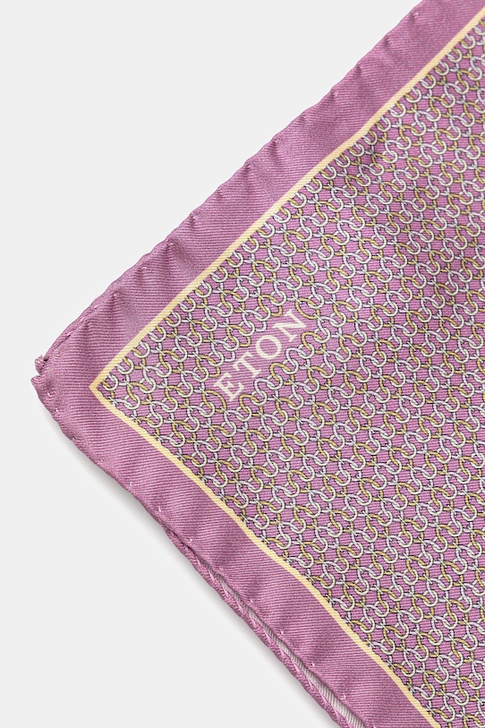Копринено джобно каре Eton 100013720 розов AW25