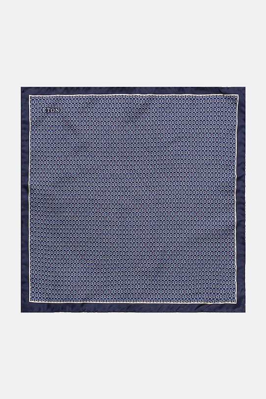 Eton poszetka jedwabna granatowy 100013720