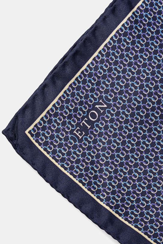 Eton poszetka jedwabna 100013720 granatowy AW25