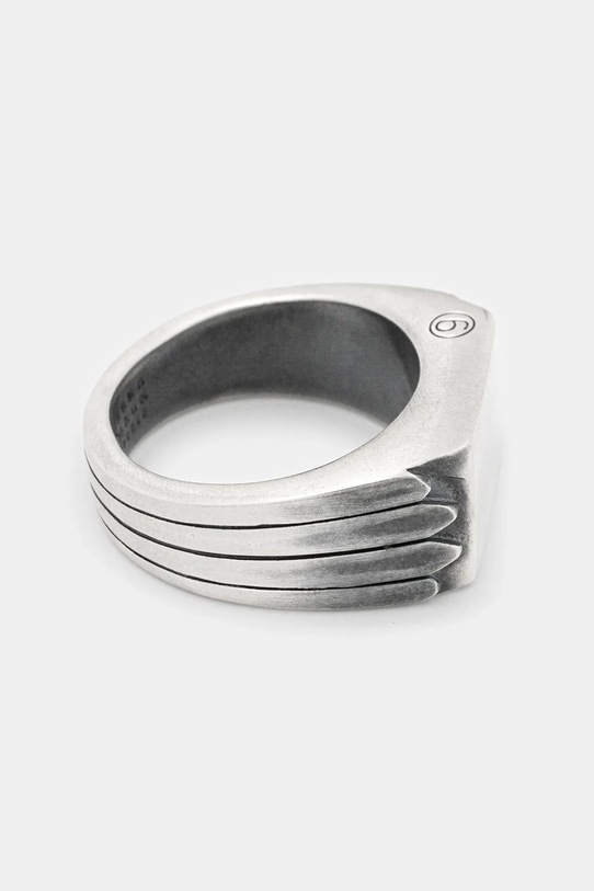 MM6 Maison Margiela pierścionek SM7UQ0101.P8601.954 srebrny AW25