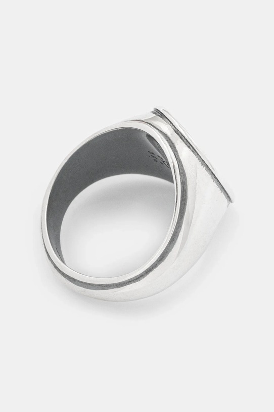 MM6 Maison Margiela pierścionek SM7UQ0103.P8601.954 srebrny AW25