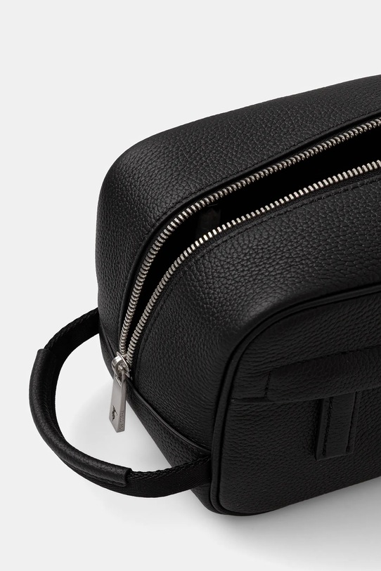 Δερμάτινη τσάντα καλλυντικών Trussardi I045E000078N μαύρο