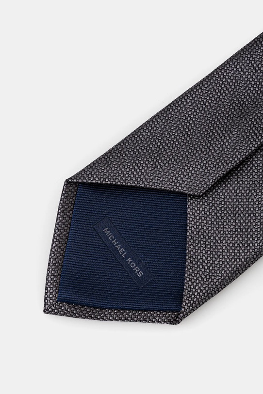 Hedvábná kravata Michael Kors MK0DT00185 šedá AW25
