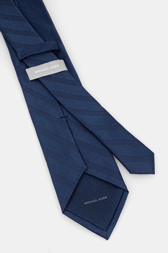 Hodvábna kravata Michael Kors MK0DT00193 tmavomodrá AW25