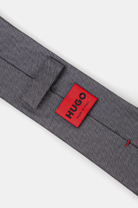 Μεταξωτή γραβάτα HUGO 50551720 γκρί AW25