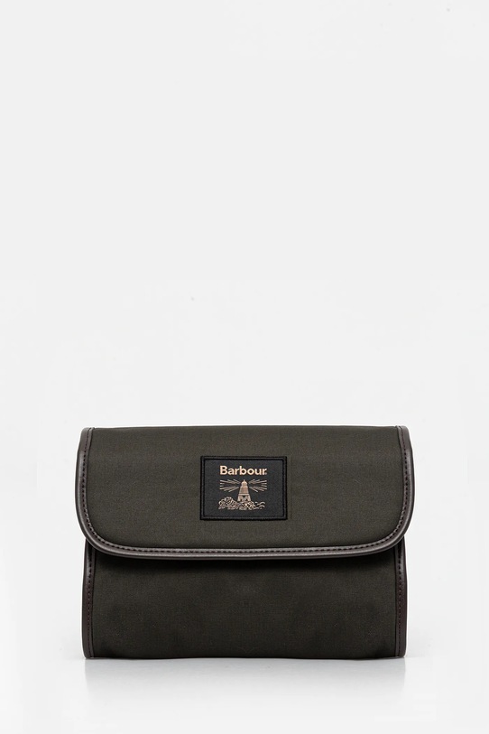 Barbour kosmetyczka aplikacja zielony MAC0398