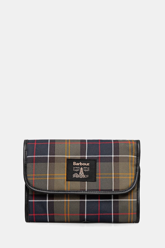 Barbour kosmetyczka aplikacja zielony MAC0425