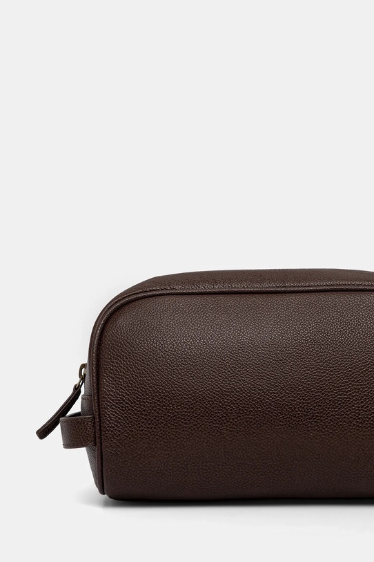 Akcesoria Barbour kosmetyczka skórzana MAC0452 brązowy