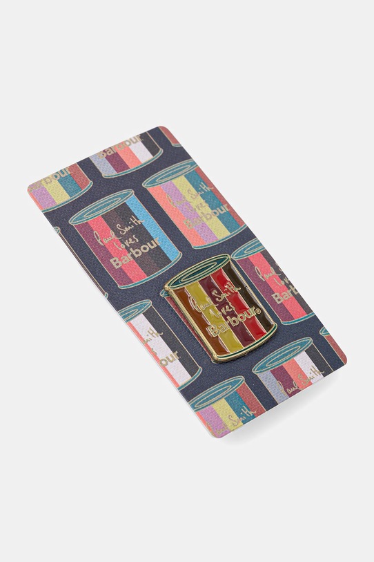 Barbour przypinka x Paul Smith Pin Badge UAC0308MI31 multicolor AW25