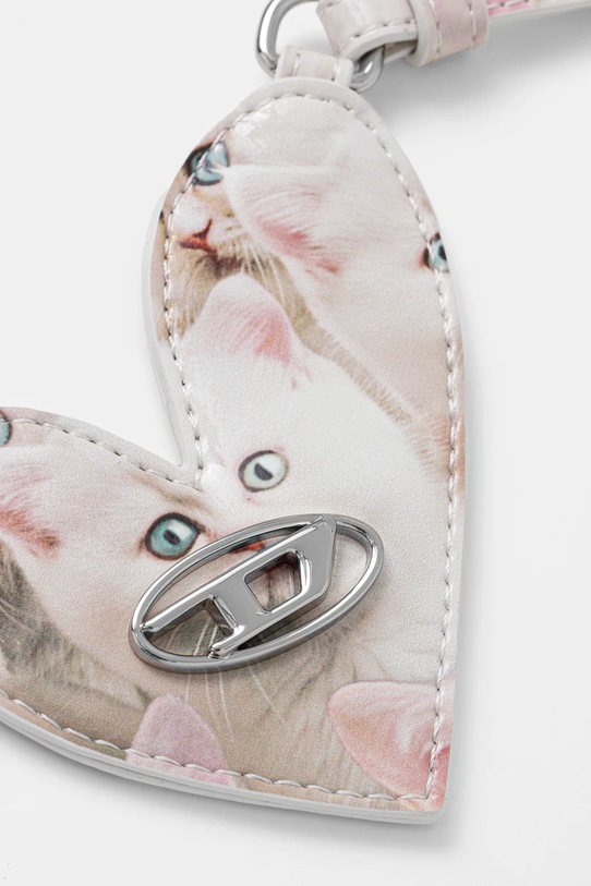 Obesek za ključe Diesel PLAY PLAY MIRROR X10212.P6019 bež AW25