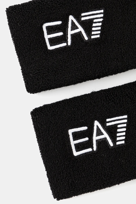 EA7 Emporio Armani opaski na nadgarstek 2-pack AF18706.7X000349 czarny AW25