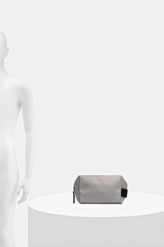 Rains kosmetyczka 15580 Wash Bag Small 15580.123 szary