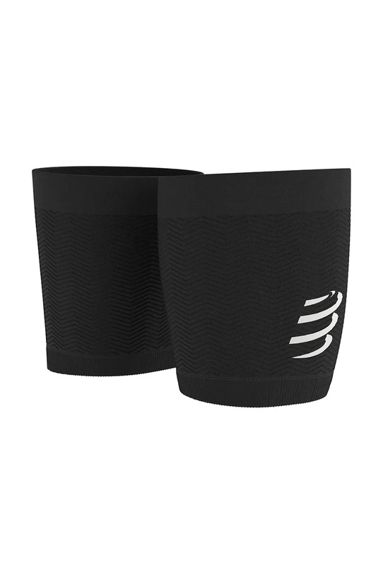 Compressport opaski kompresyjne na uda Under Control czarny SU00026B