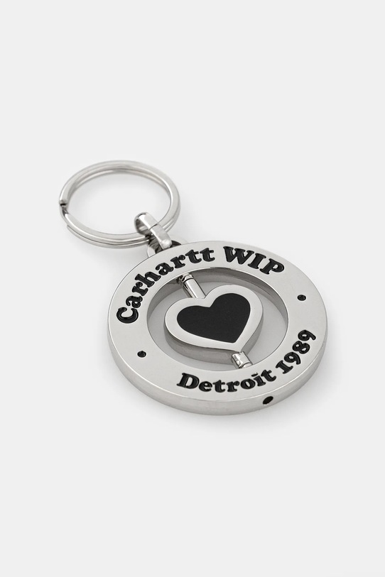 Брелок Carhartt WIP Modality Keychain I035852.95XX срібний AW25