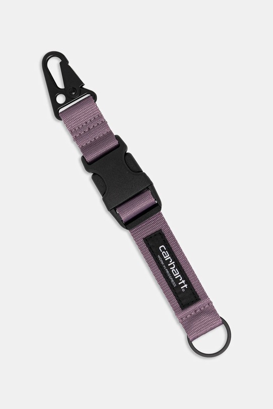 Carhartt WIP smycz Click Keyholder fioletowy I035375.33IXX