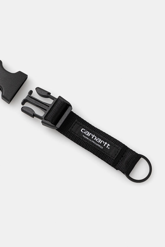 Traka za ključeve Carhartt WIP Click Keyholder I035375.89XX crna AW25
