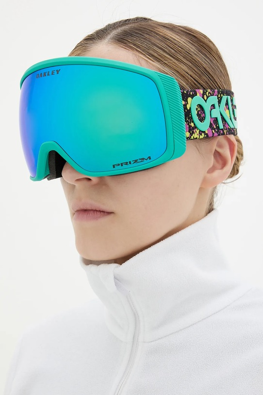 Akcesoria Oakley gogle OO7105.79 zielony