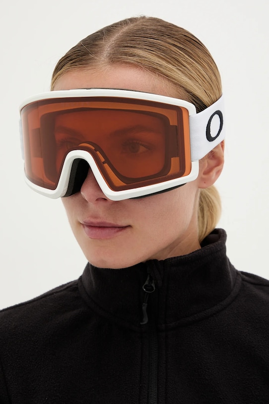 Akcesoria Oakley gogle narciarskie OO7121.23 biały