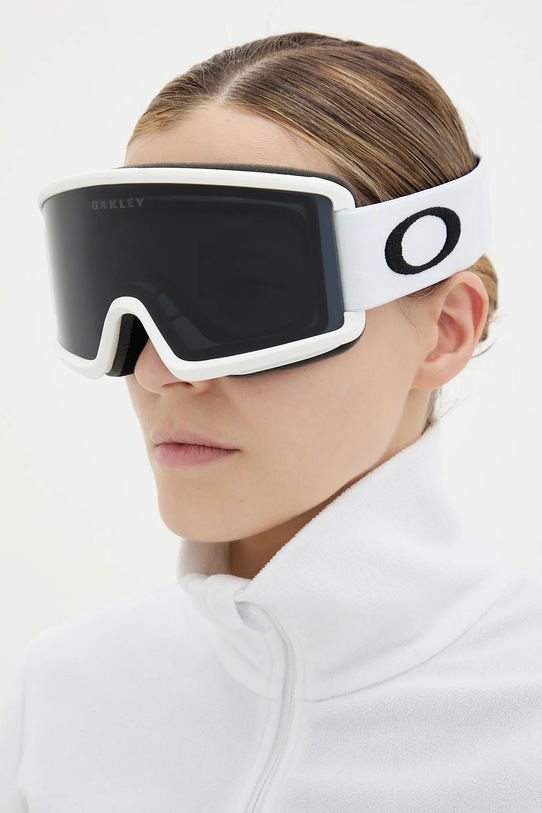 Akcesoria Oakley gogle narciarskie OO7122.05 biały