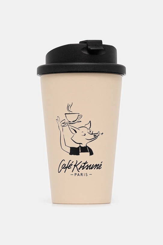 Café Kitsuné kubek do kawy Barista Fox Tumbler beżowy CKLU08102O0017