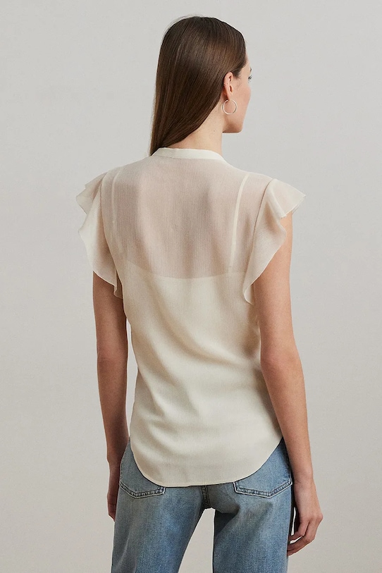 Lauren Ralph Lauren bluzka 200970819 beżowy AW25