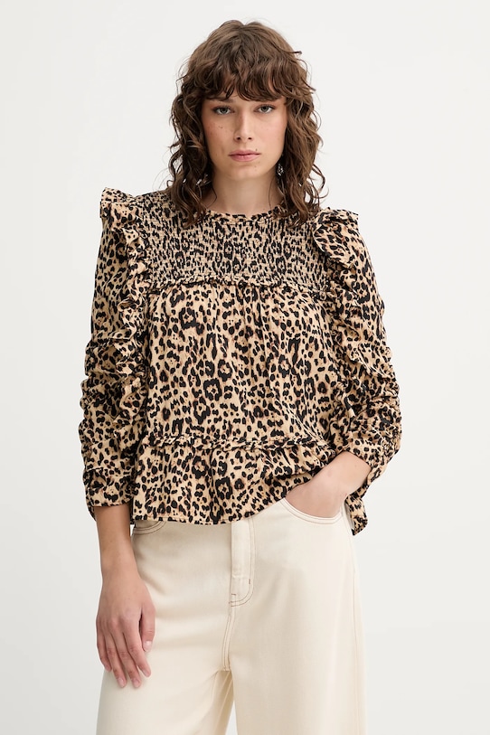 Bluza MUNTHE CRISP regular bež 252101225222