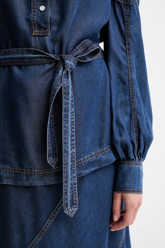 MUNTHE bluză PIKINE 252101525207 bleumarin