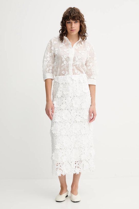 MUNTHE koszula PUST 252101725225 biały AW25