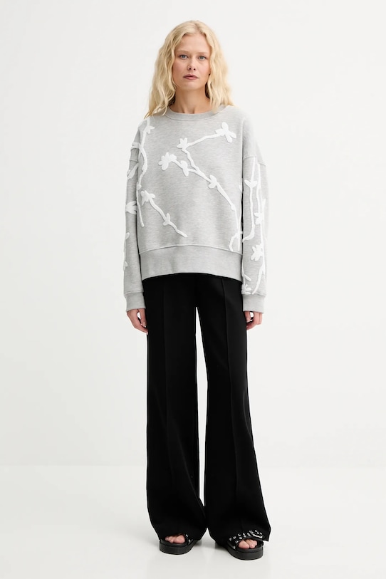 MUNTHE bluza PAWI 252111325262 szary AW25